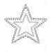 Bijoux Indiscrets Украшение на грудь Mimi Star серебряное