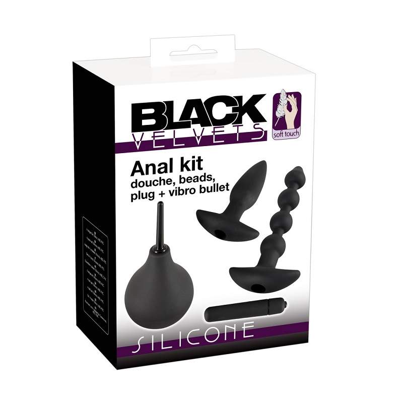 Фото BLACK VELVETS Набор анальных игрушек Sex Kit