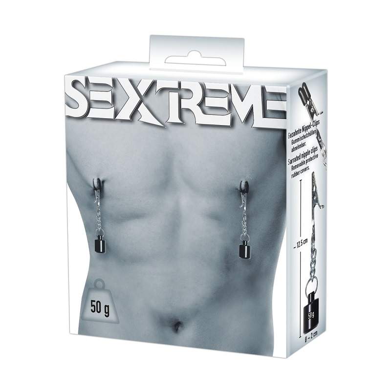 Фото BDSM Зажимы Sextreme Nipple Weights 50g