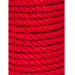 Веревка хлопковая Crazy Handmade для шибари на катушке красная 10м