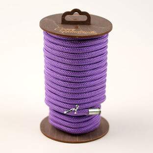 Веревка нейлоновая Crazy Handmade для шибари на катушке фиолетовая 10м