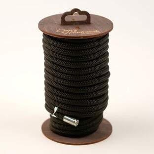 Веревка нейлоновая Crazy Handmade для шибари на катушке черная 10м