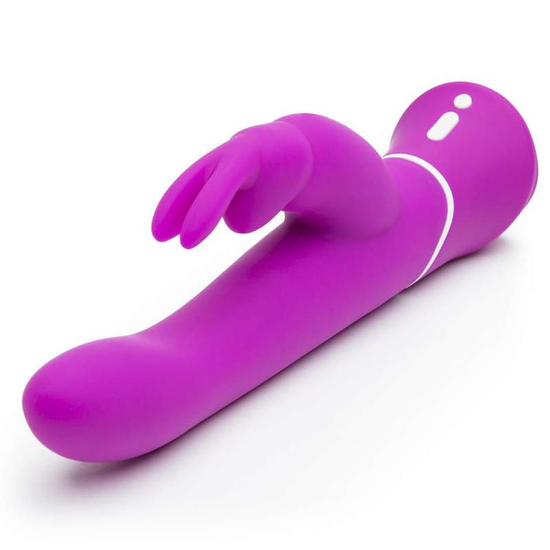 Фото Happy Rabbit  Вибратор с клиторальным стимулятором Curve фиолетовый