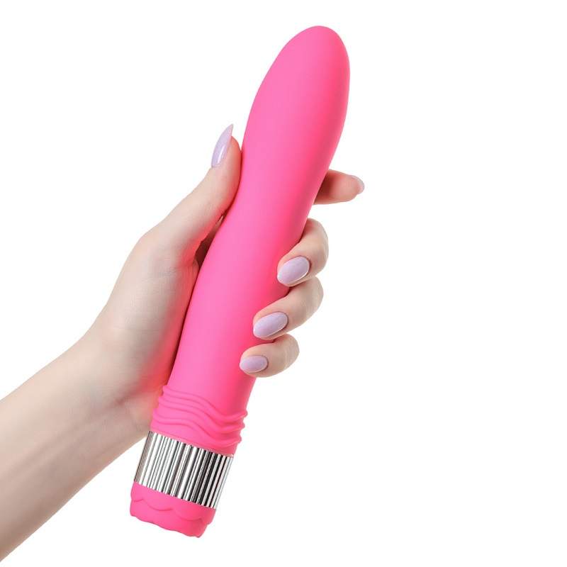 Фото Вибратор Sexus Funny Five, ABS пластик, розовый, 21,5 см