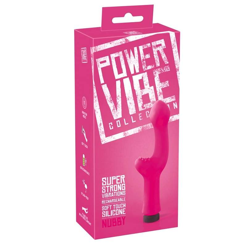 Фото You2Toys Вибратор Power Vibe Nubby розовый