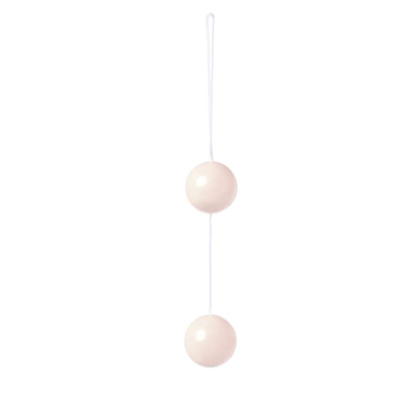 Фото Вагинальные шарики Dream Toys, белые, Ø3,5 см