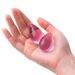 Вагинальные шарики Sexus Glass, стекло, розовые, Ø 2,7 см