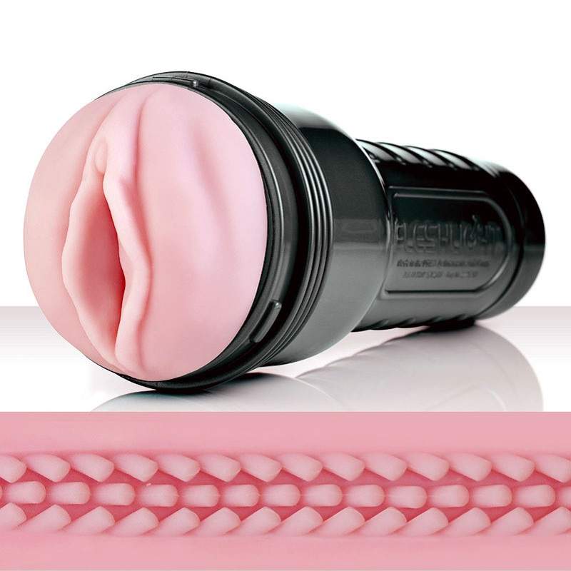 Фото FLESHLIGHT PINK Touch Мастурбатор с вибрацией, вагина