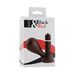 Вибромассажер для сосков Black & Red by TOYFA с грушей, ABS пластик, чёрный, 8,2 см