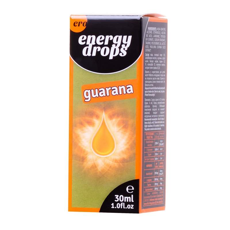 Фото Капли для мужчин и женщин Energy Drops Guarana (m+w) 30 мл.