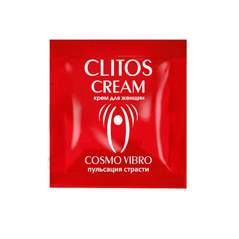 Фото Крем возбуждающий''CLITOS CREAM''для женщин,, 1,5 мл.20 шт в упаковке