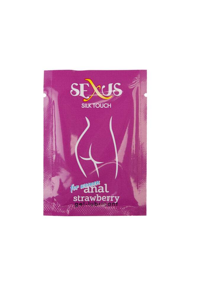 Фото Анальный  гель-лубрикант Sexus на водной основе для женщин с ароматом клубники Silk Touch Strawberry Anal 6 мл