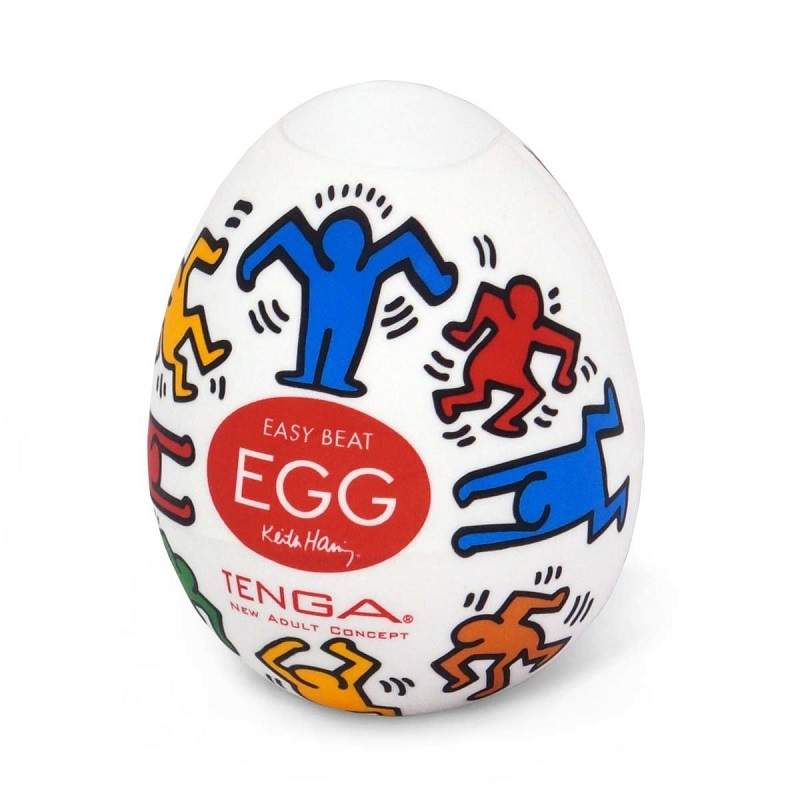 Фото TENGA&Keith Haring Egg Мастурбатор яйцо Dance