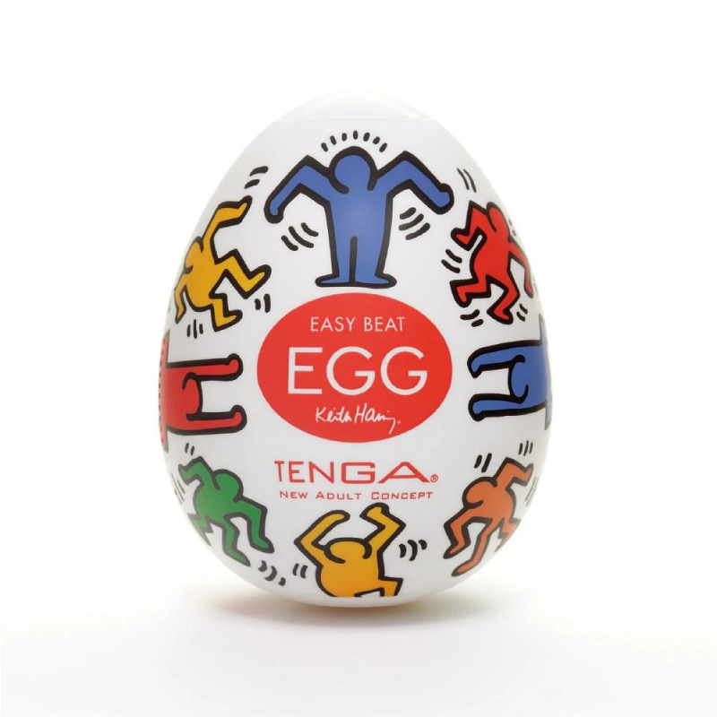 Фото TENGA&Keith Haring Egg Мастурбатор яйцо Dance