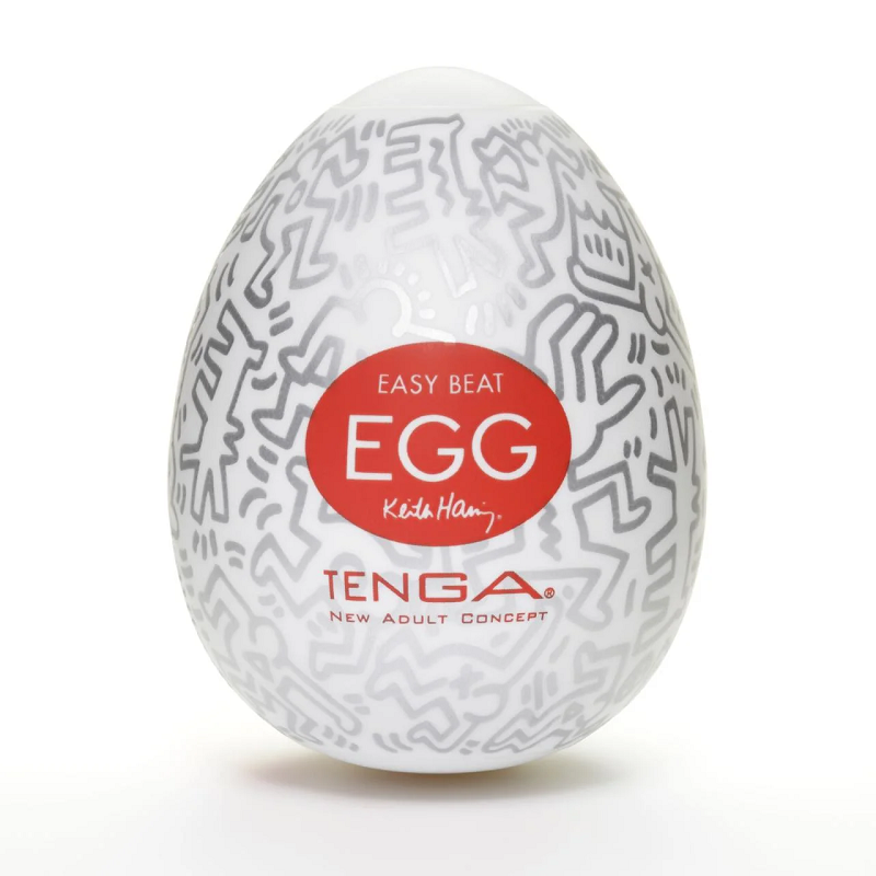 Фото TENGA&Keith Haring Egg Мастурбатор яйцо Party