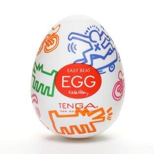 TENGA&Keith Haring Egg Мастурбатор яйцо Street