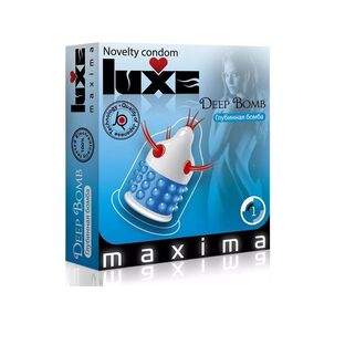Luxe MAXIMA Презерватив Глубинная бомба 1 шт