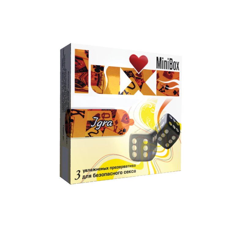 Фото Luxe Mini Box Презерватив Игра