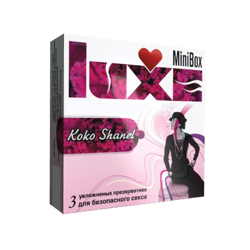 Фото Luxe Mini Box Презерватив Коко шанель