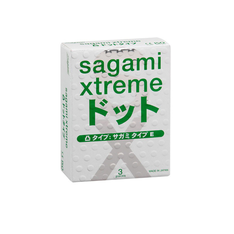 Фото Презервативы Sagami Xtreme Type-E латексные 3 шт