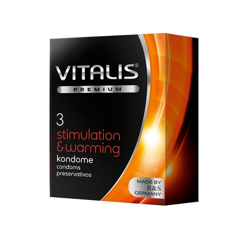 Фото VITALIS №3 Stimulation Презервативы с согревающим эффектом
