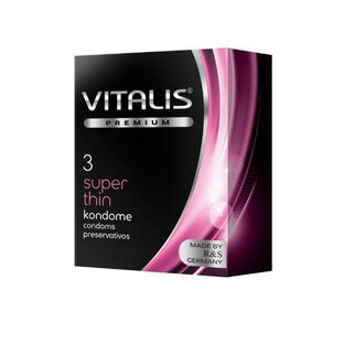 VITALIS №3 Super thin Презервативы супертонкие