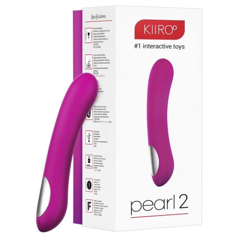 Фото KIIROO Вибратор для секса на расстоянии Pearl 2 Фиолетовый