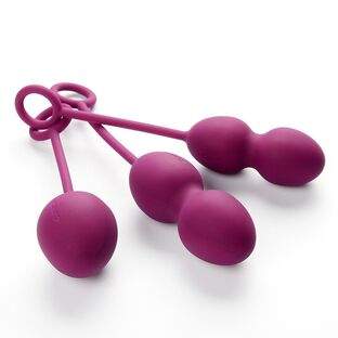 Шарики вагинальные Svakom NOVA Ball со смещённым центром тяжести фиолетовые