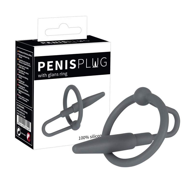 Фото Стимулятор для уретры с кольцом для головки Penis Plug