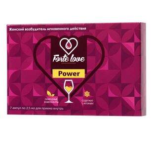 Капли для женщин Forte Love Power,7 ампул по 2,5 мл
