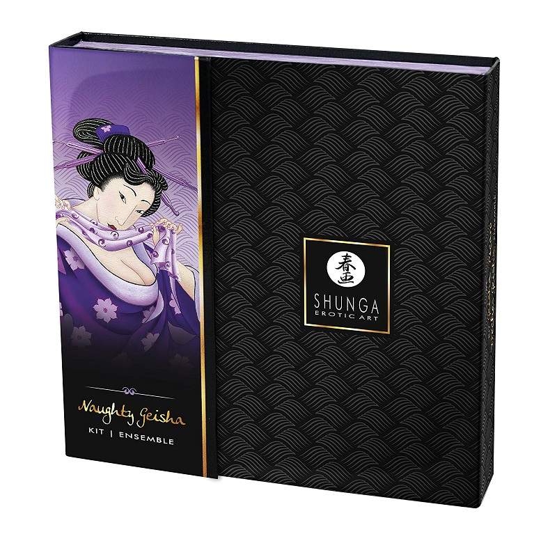 Фото Набор подарочный Shunga Naughty Geisha исследуй свою шаловливую сторону 5 предметов
